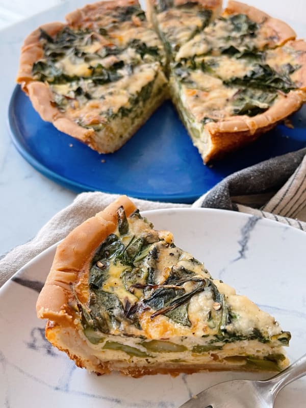 Gluten-Free Spring Quiche