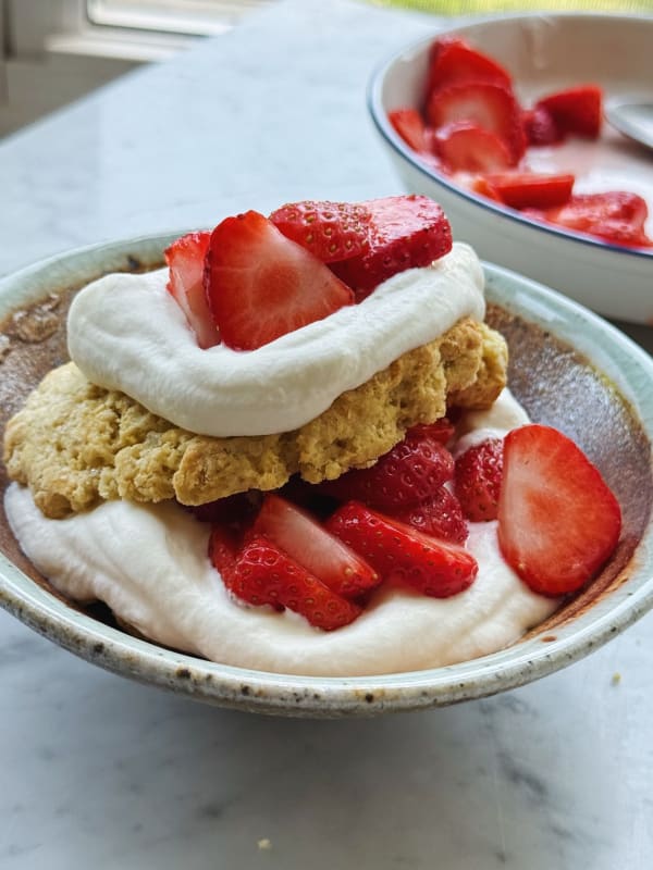 Easy Gluten-Free Strawberry Shortcakes