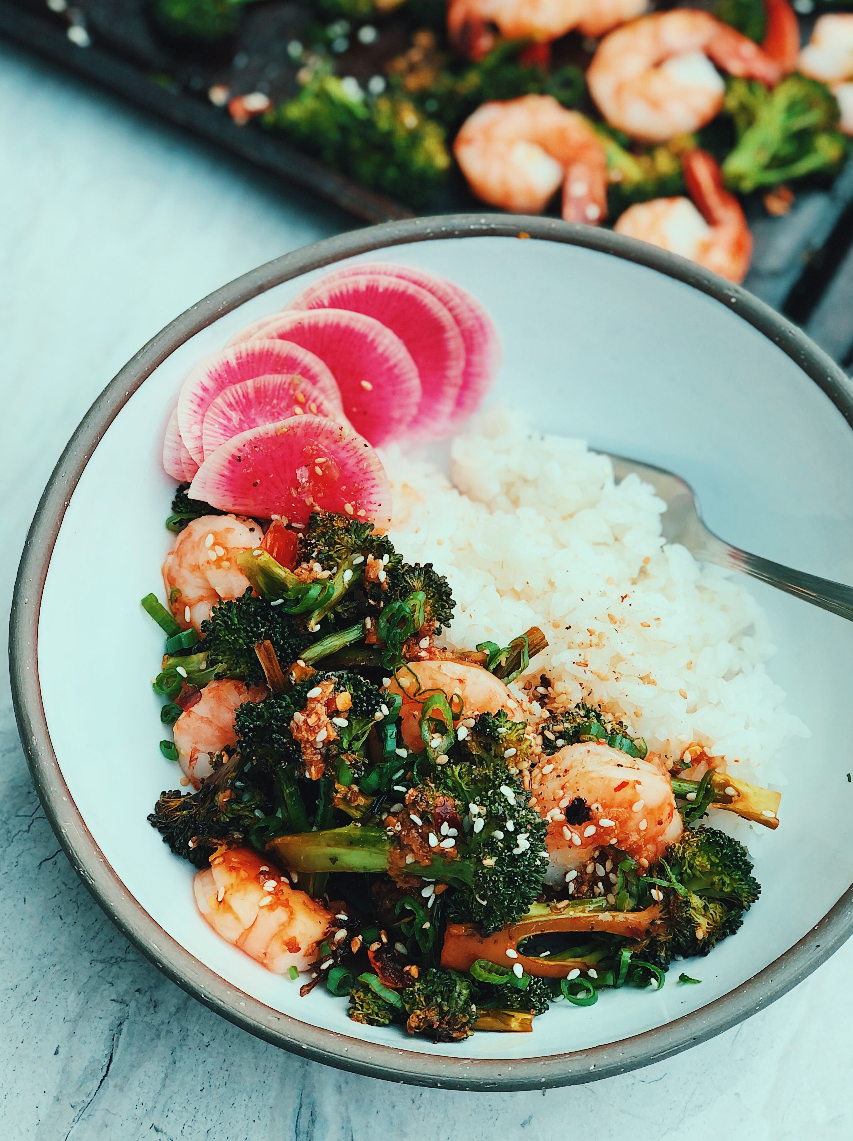 Maple Miso Shrimp &amp; Broccoli  | Rily Recipes | Rily · Good Recipes