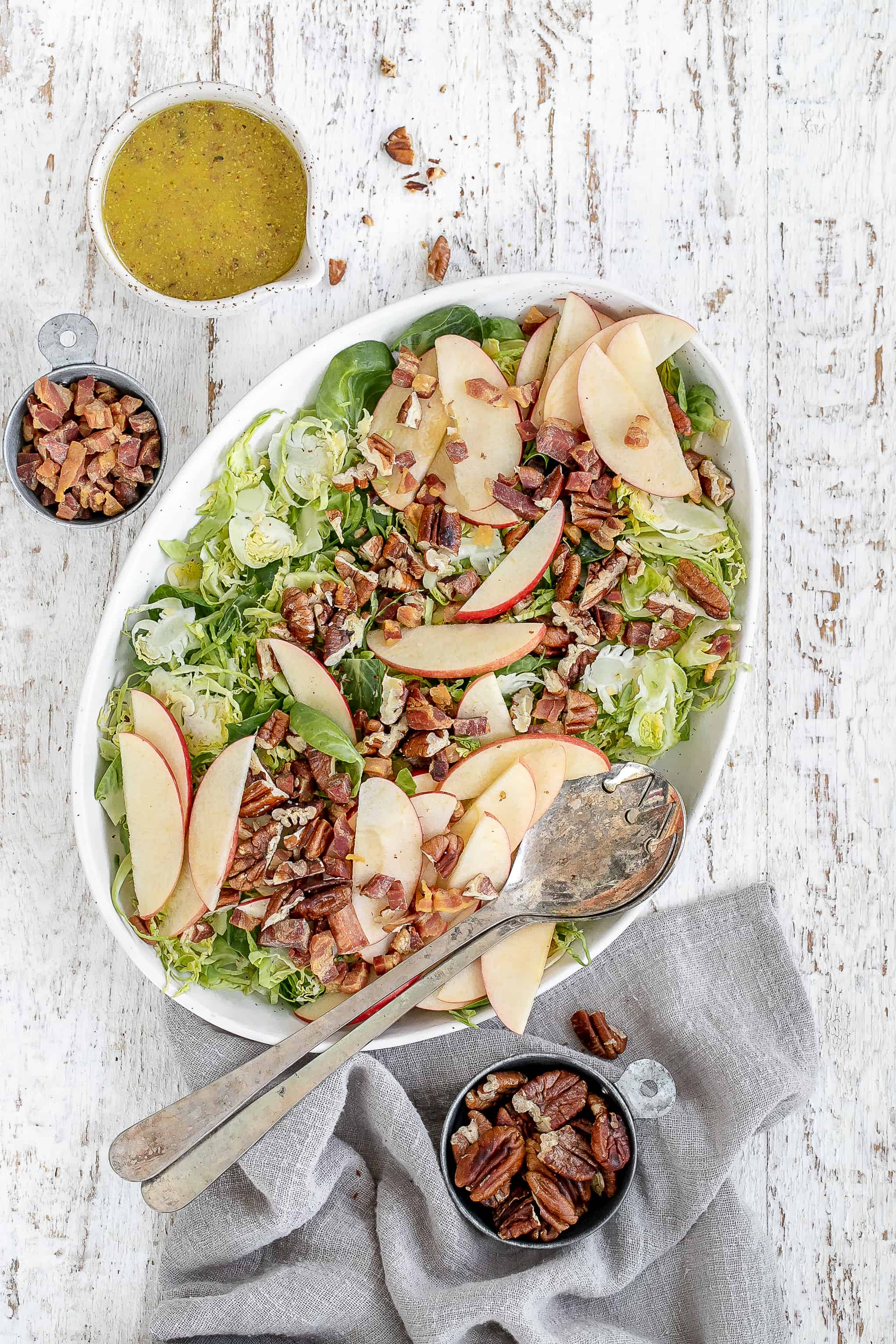Shredded Brussels Sprouts Slaw | Rily Recipes | Rily · Good Recipes
