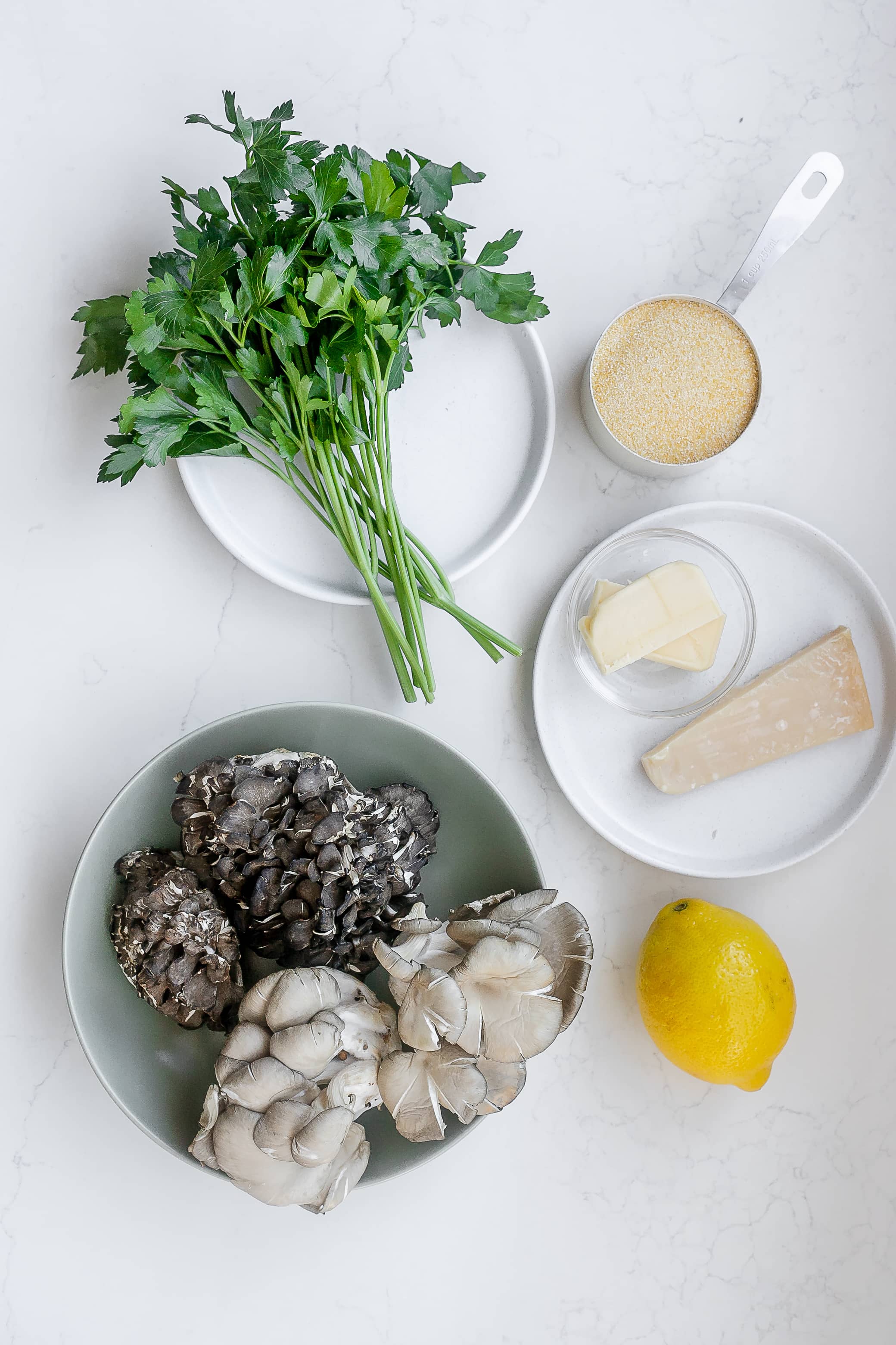 Creamy Polenta with Crispy Mushrooms · Good Recipes