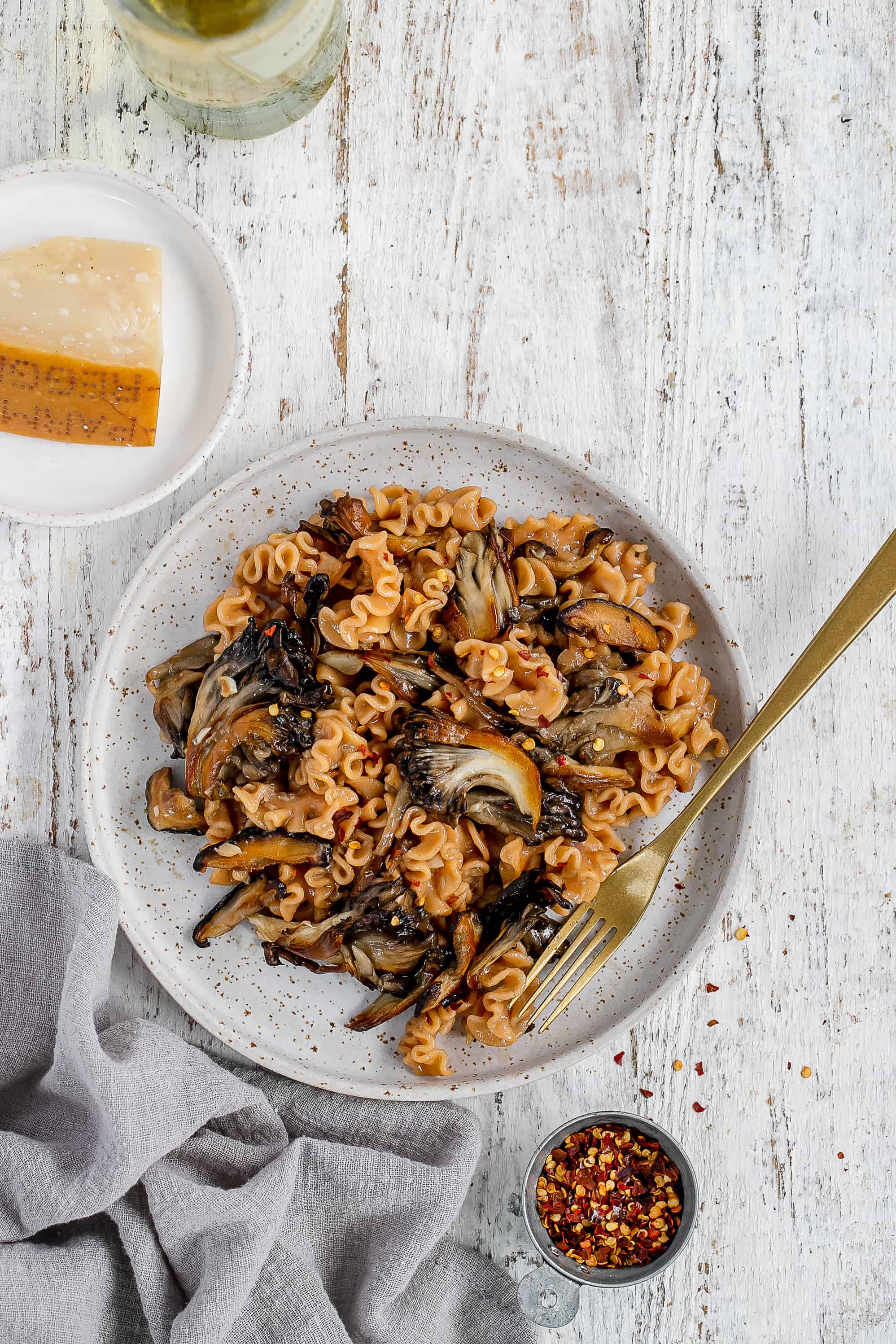 Mushroom &amp; Parmesan Lentil Pasta | Rily Recipes | Rily · Good Recipes