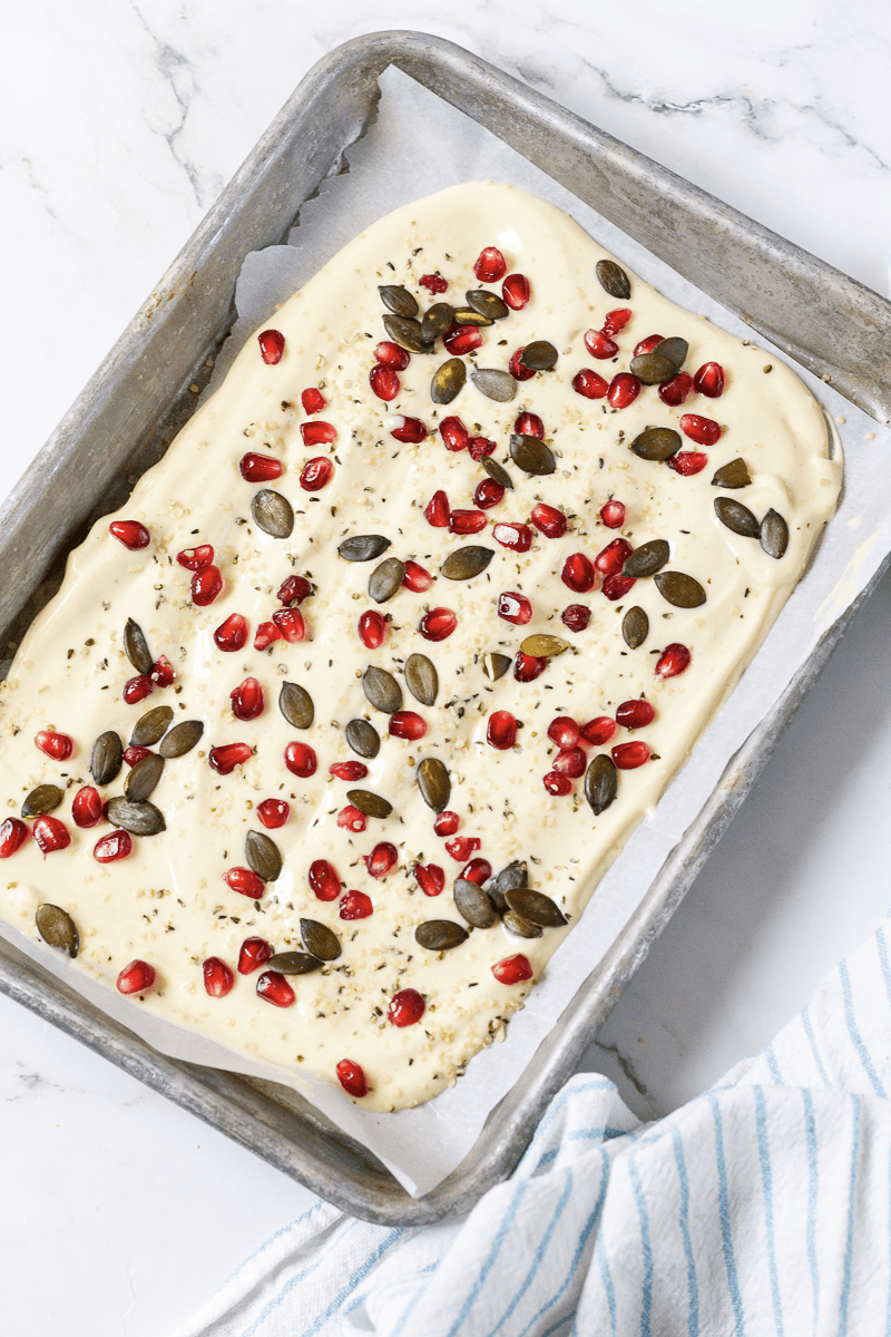 Low Histamine White Chocolate Bark | Rily Recipes | Rily · Good Recipes
