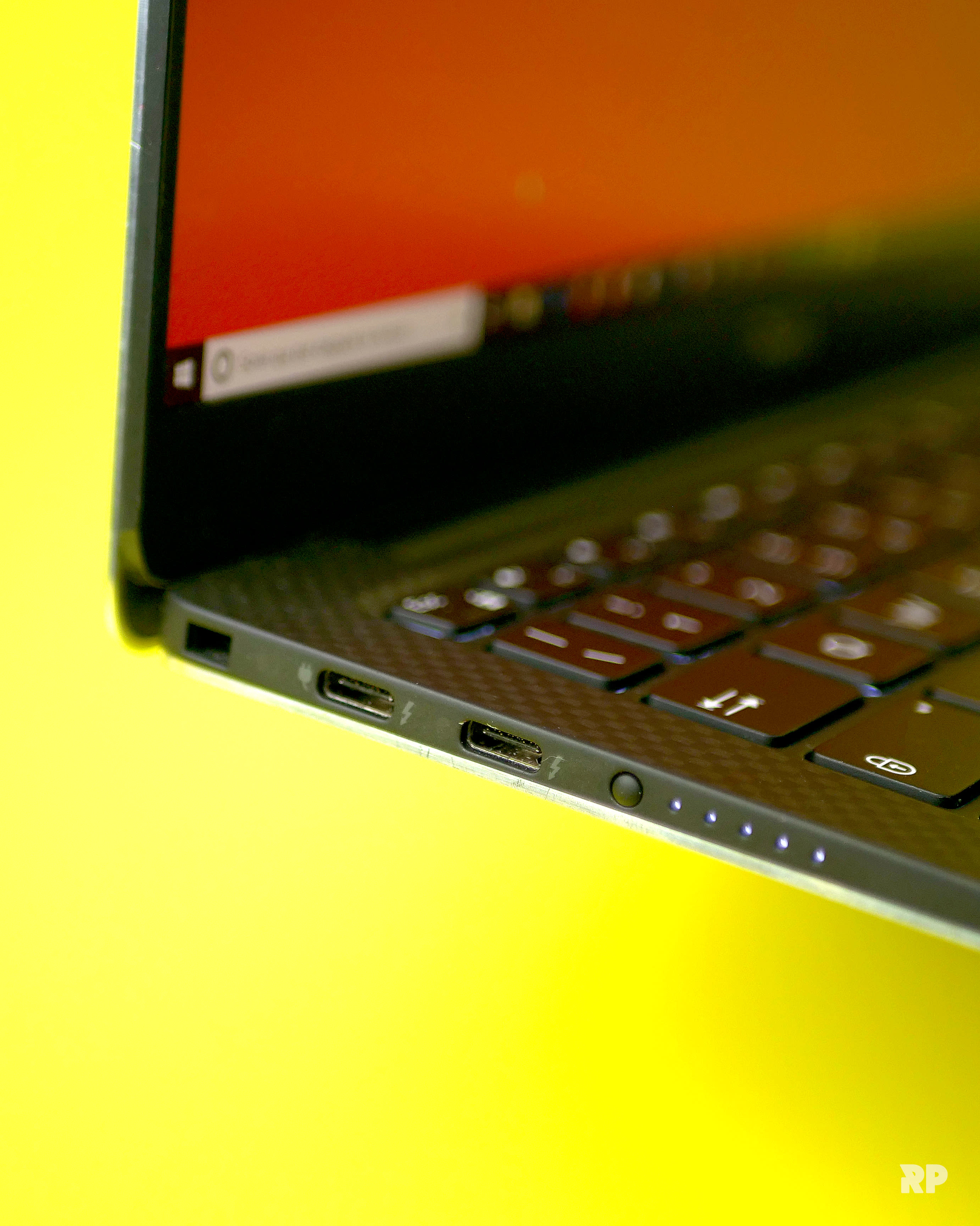 Dell XPS 13 9380: porte lato sinistro