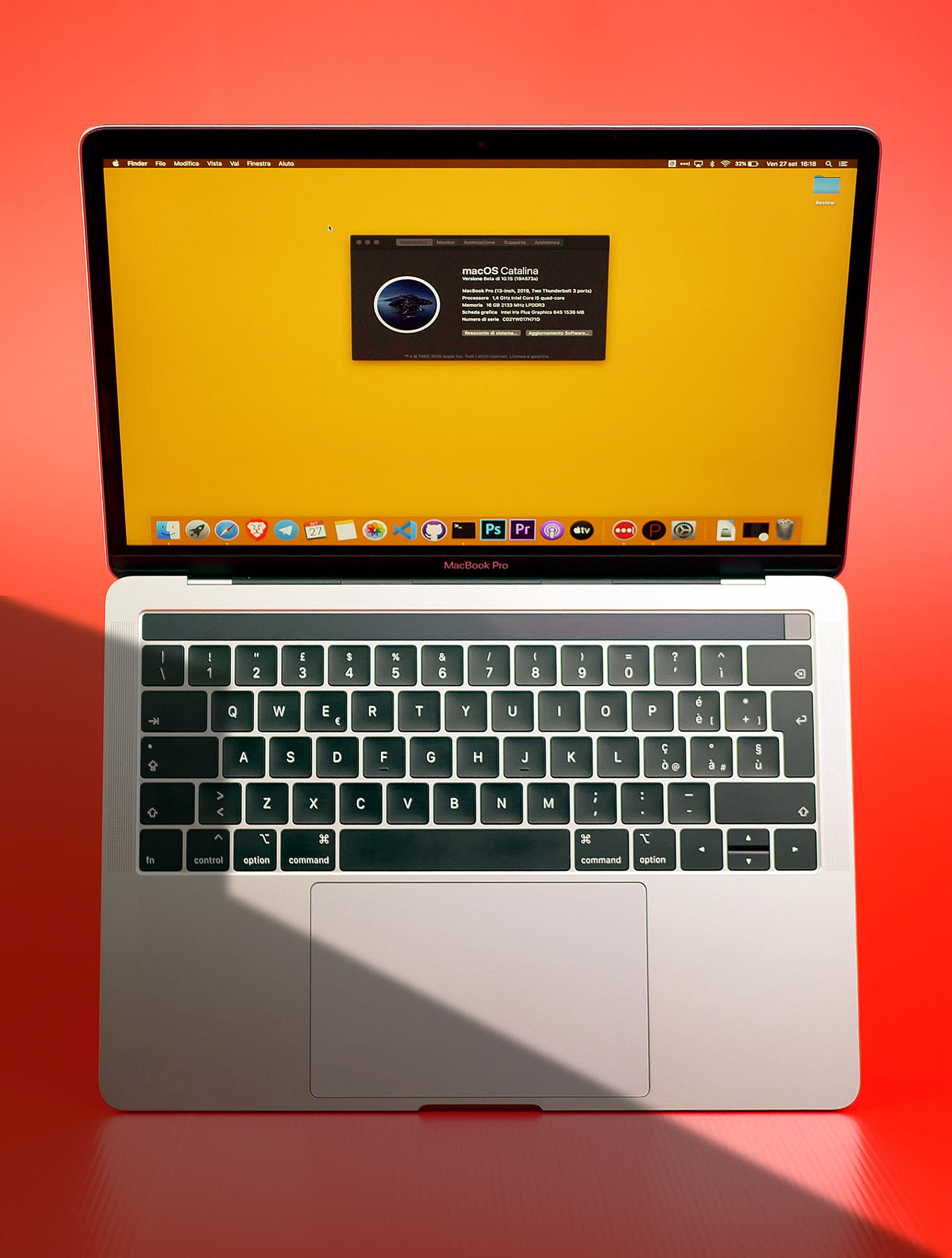 Scheda tecnica Apple MacBook Pro 13 2019