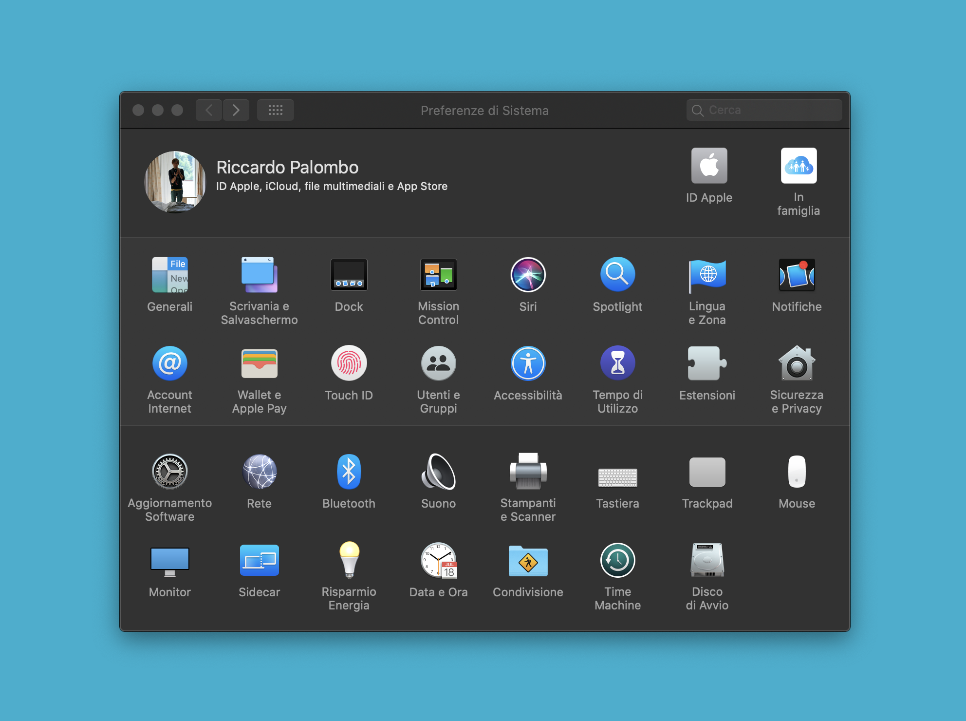 macOS Catalina: preferenze