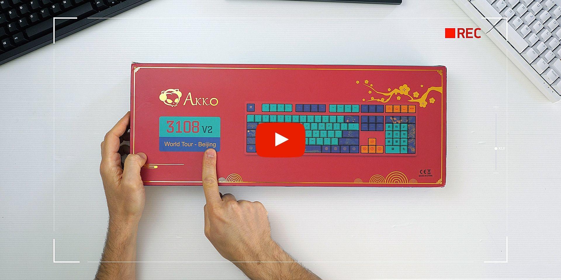 Video Recensione Akko 3108 V2 World Tour