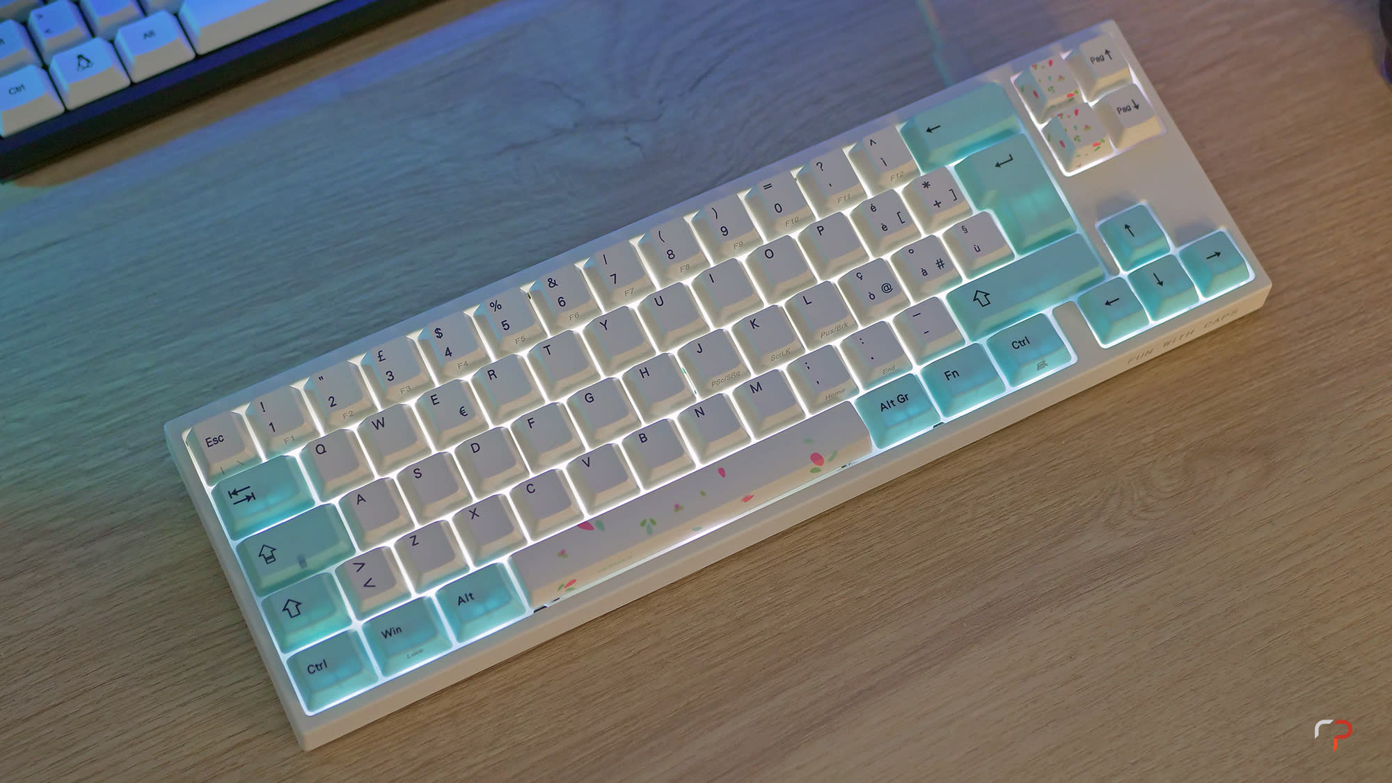 Varmilo Miya Pro: illuminazione LED bianca