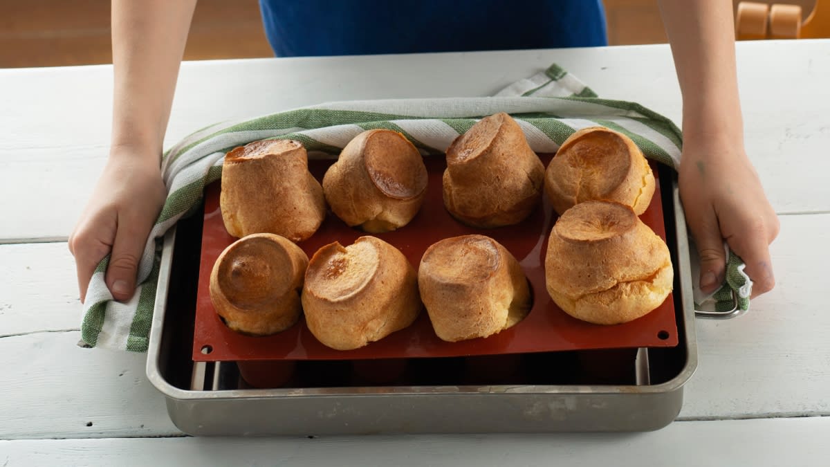 Pusrytinės bandelės „POPOVERS“