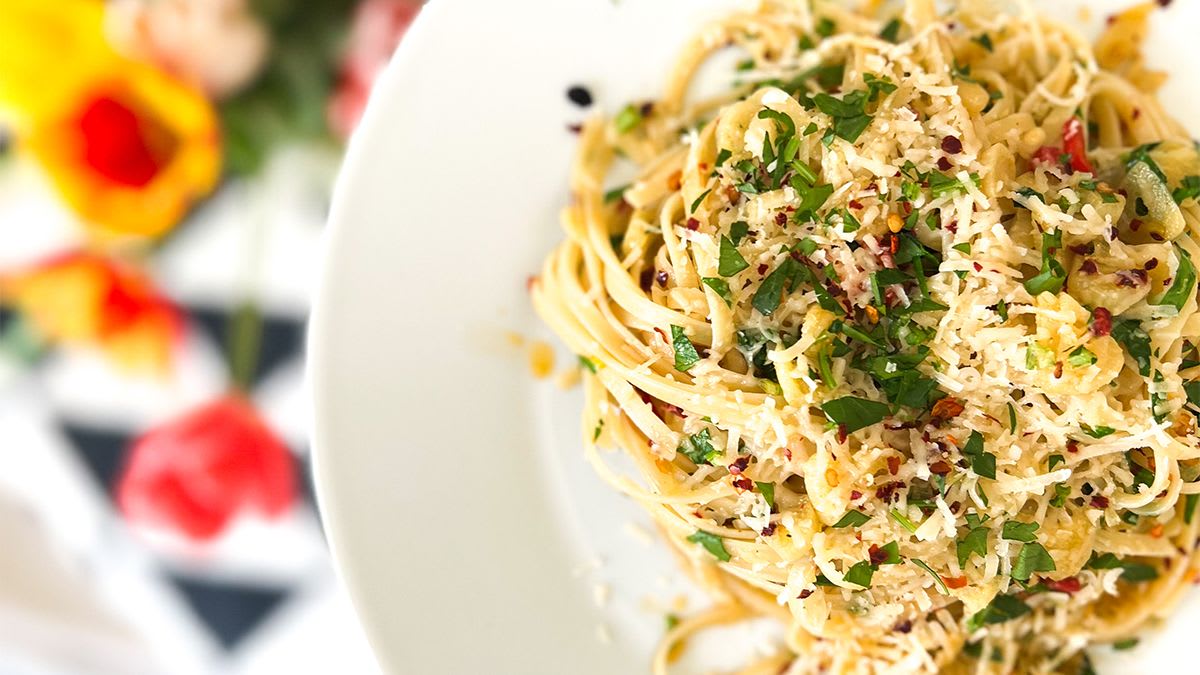 Pasta aglio olio