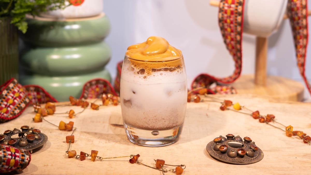 Aukstā Dalgona kafija