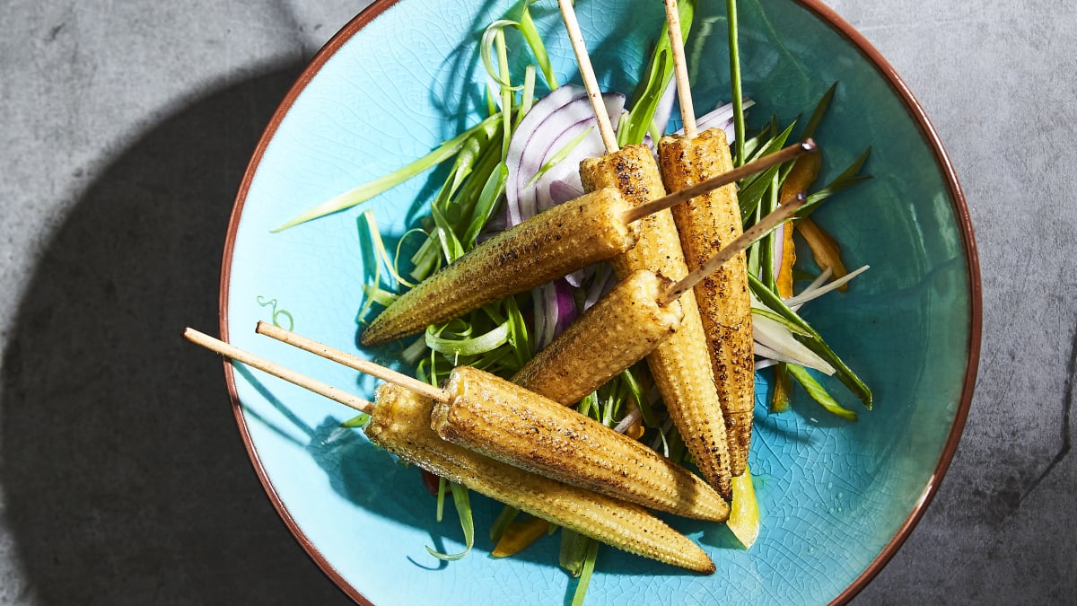 Kukurūzas YAKITORI