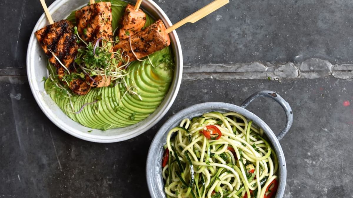 Itaaliapärased lõhevardad avokaadoga