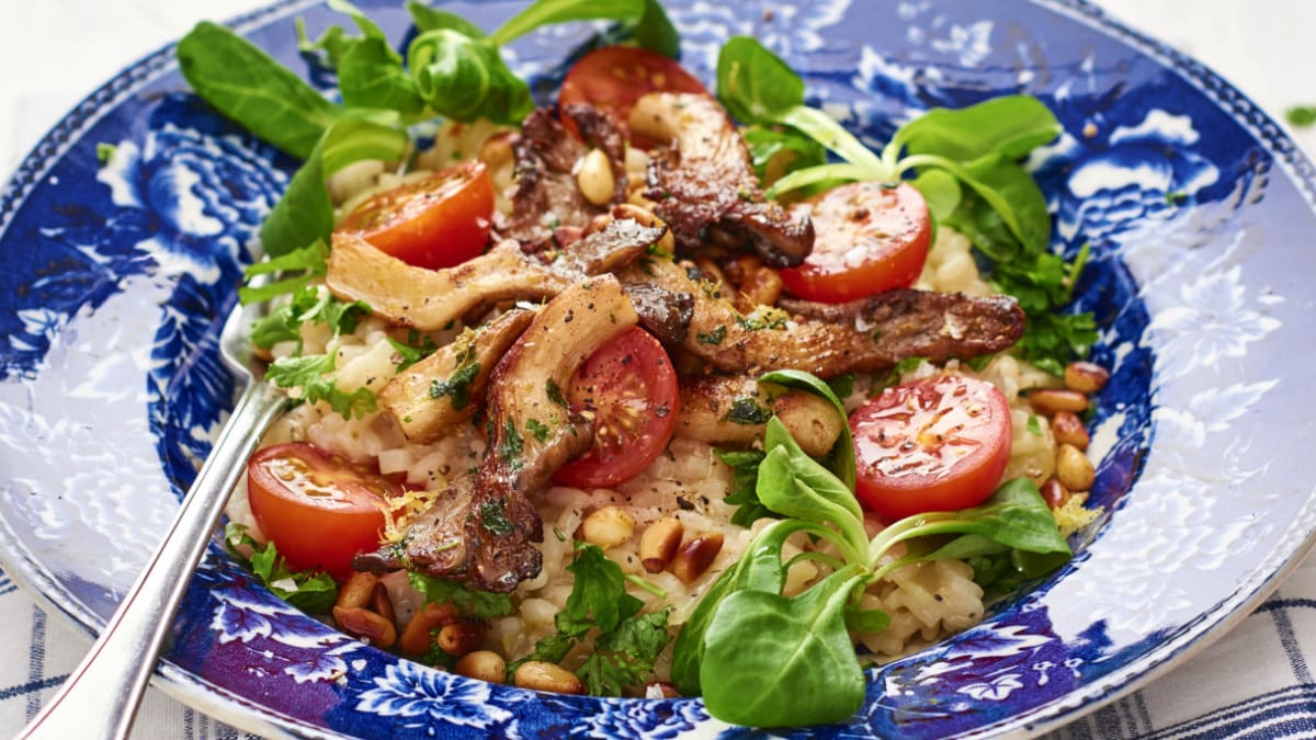 Rizotas su pankoliu ir kreivabudėmis