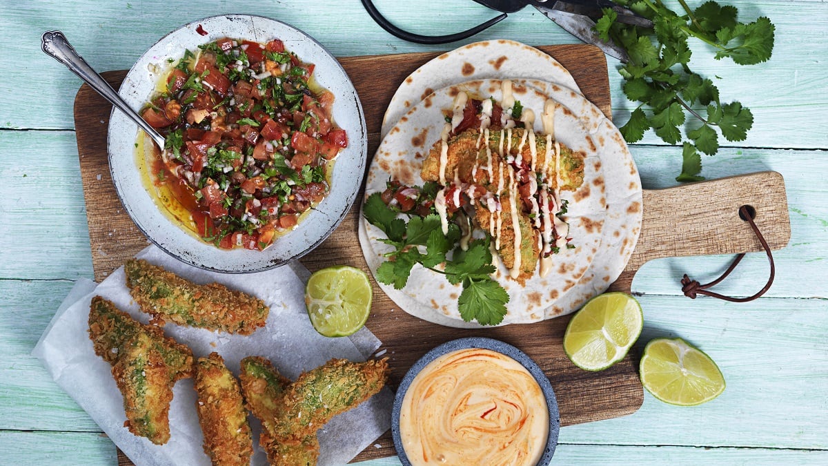 Krõbedad avokaadotakod