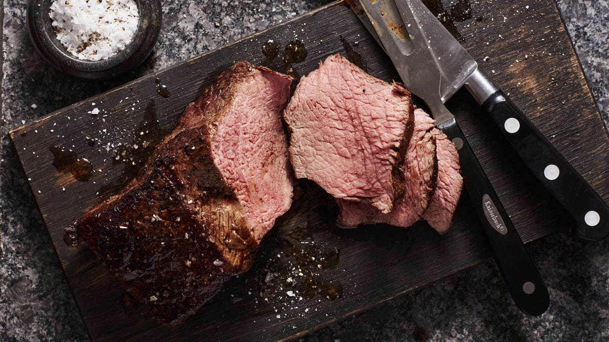 Ahjus küpsetatud veise välisfilee