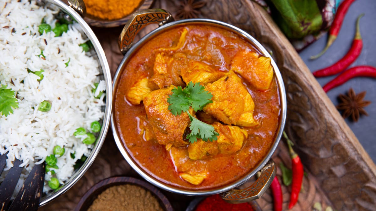 Lõuna-India stiilis kanakarri