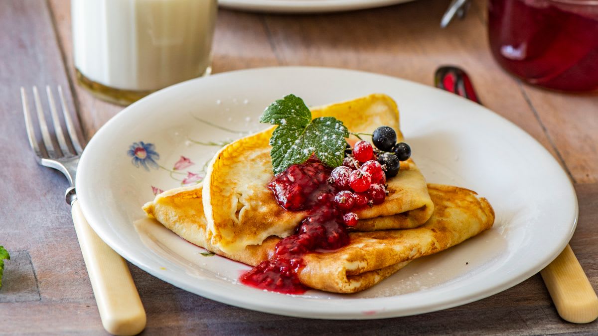 Siidiselt õhukesed pannkoogid
