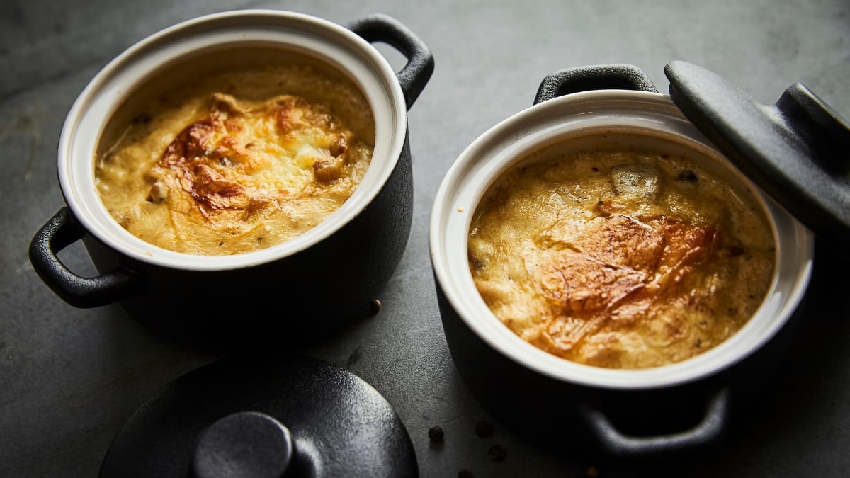 Sēņu sacepums ar čorizo