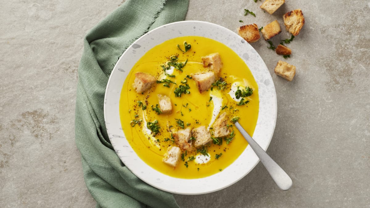 Morkų sriuba su imbieru ir citrina