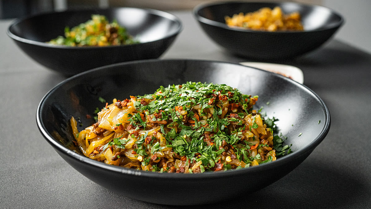 Slinkie kāpostu tīteņi