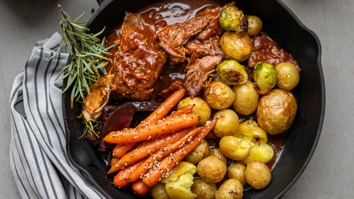 Lēni gatavots īru liellops