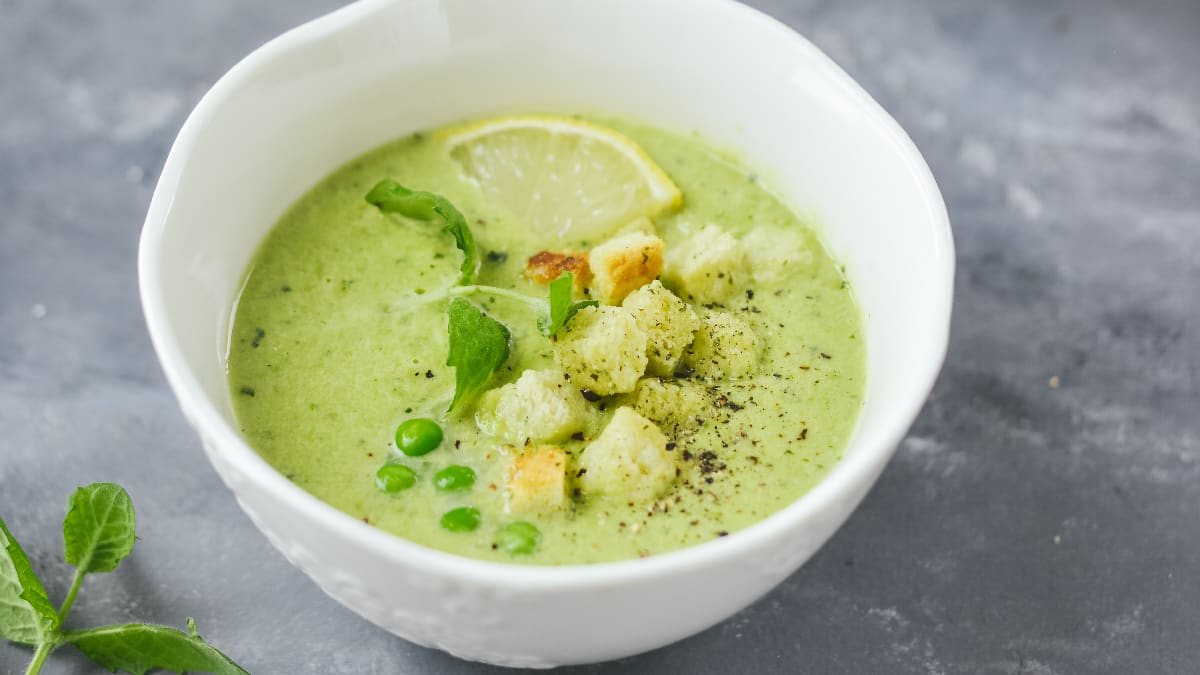 Mündine herne-püreesupp