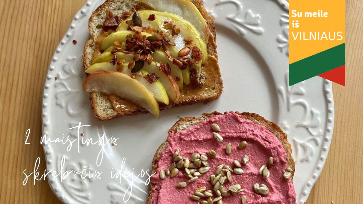 Maistingi Simonos Cymbaliukaitės skrebučiai 