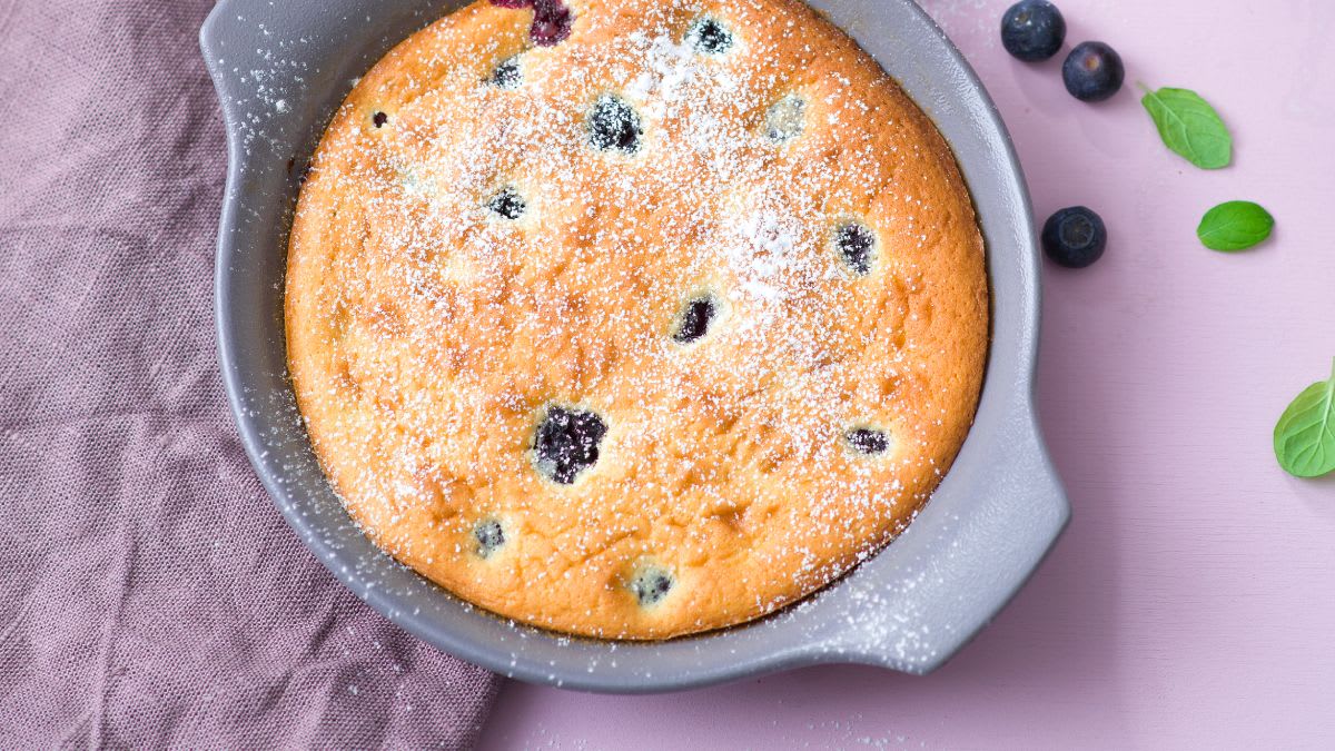 Prancūziškas KLAFUTIS su gervuogėmis ir mėlynėmis