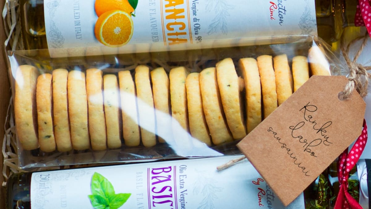 Parmezano sausainiai