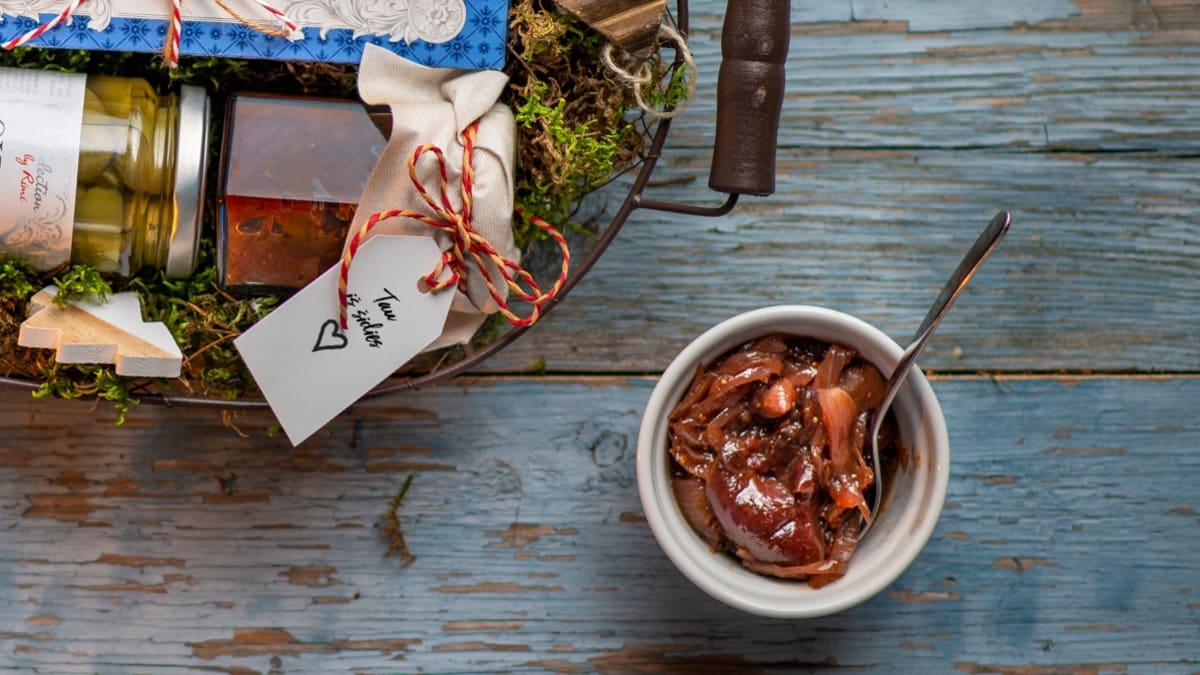 Svogūnų džemas su figomis