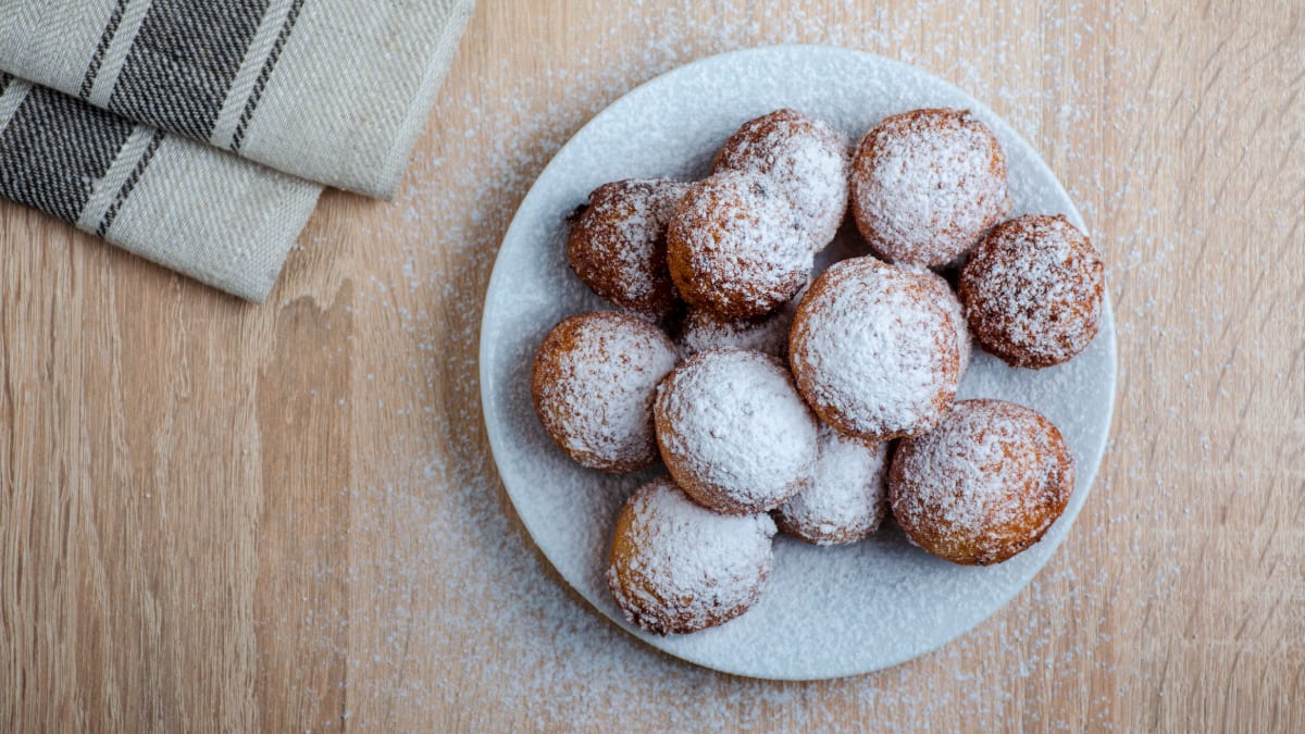 Tirpstančios burnoje varškės spurgos