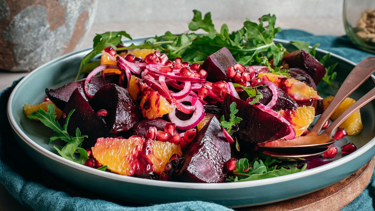 Vürtsikas peedisalat apelsiniga