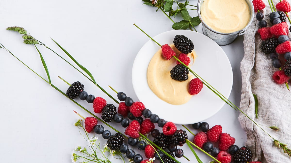 Ogas ar citrona krēmu