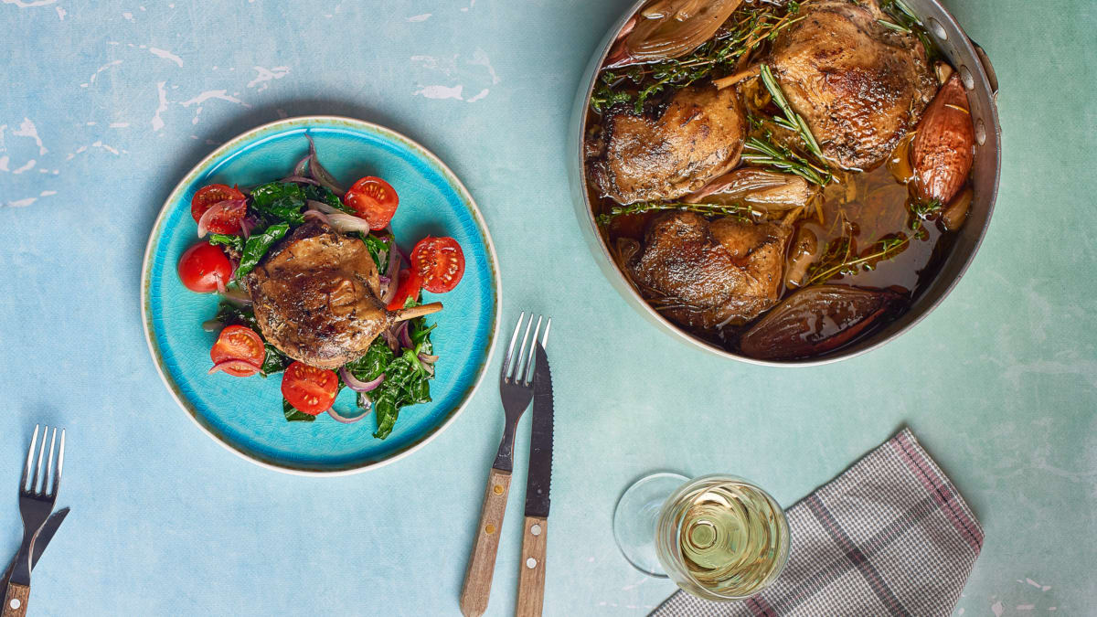 Ančių kulšelės su špinatais