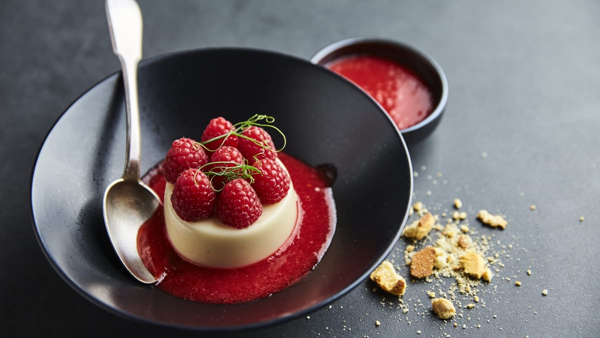 Kokosriekstu panna cotta