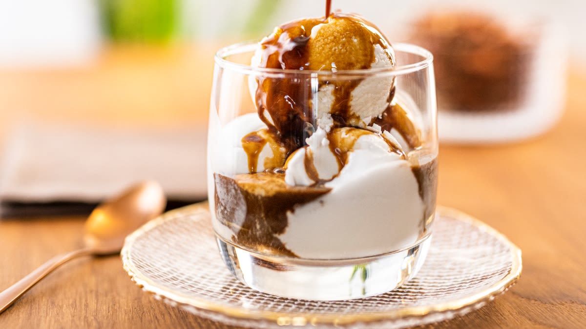 Šalta kava – „Affogato“ 