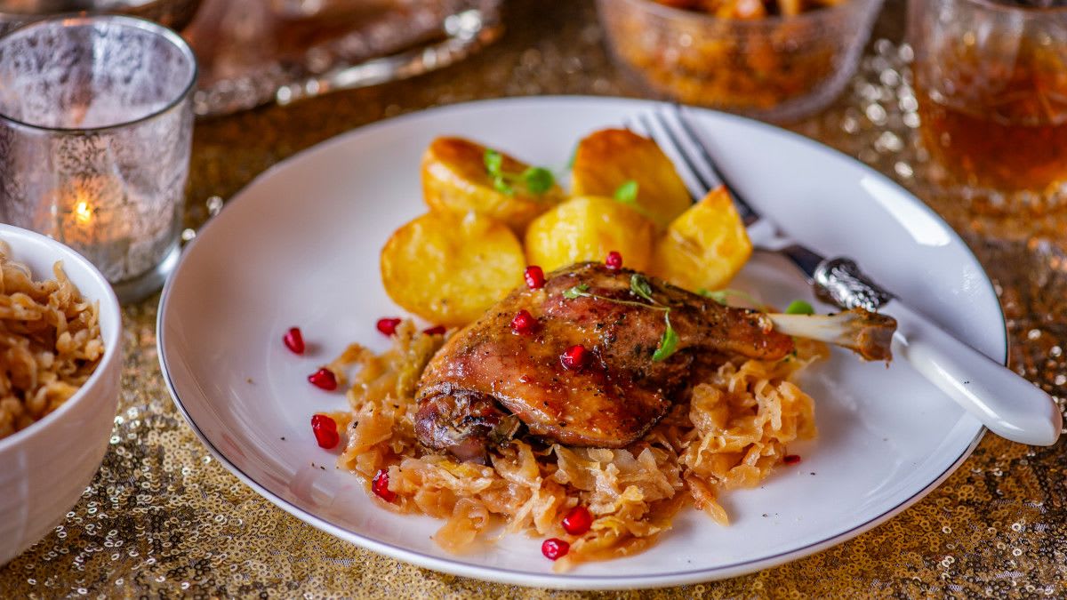 Pardikoiva-confit ehk pikalt küpsenud pardikoib