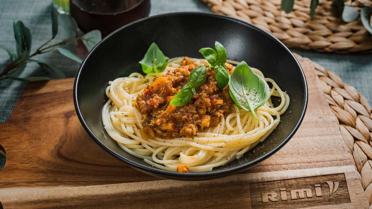 Bezglutēna pasta ar sojas mērci