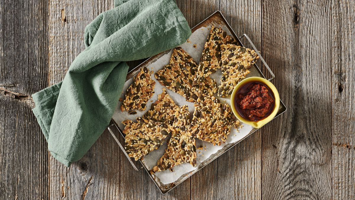 Traški duonelė su sėklomis