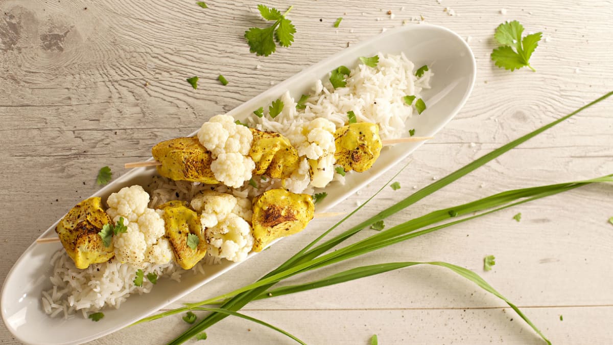 Rytietiškas paukštienos šašlykas