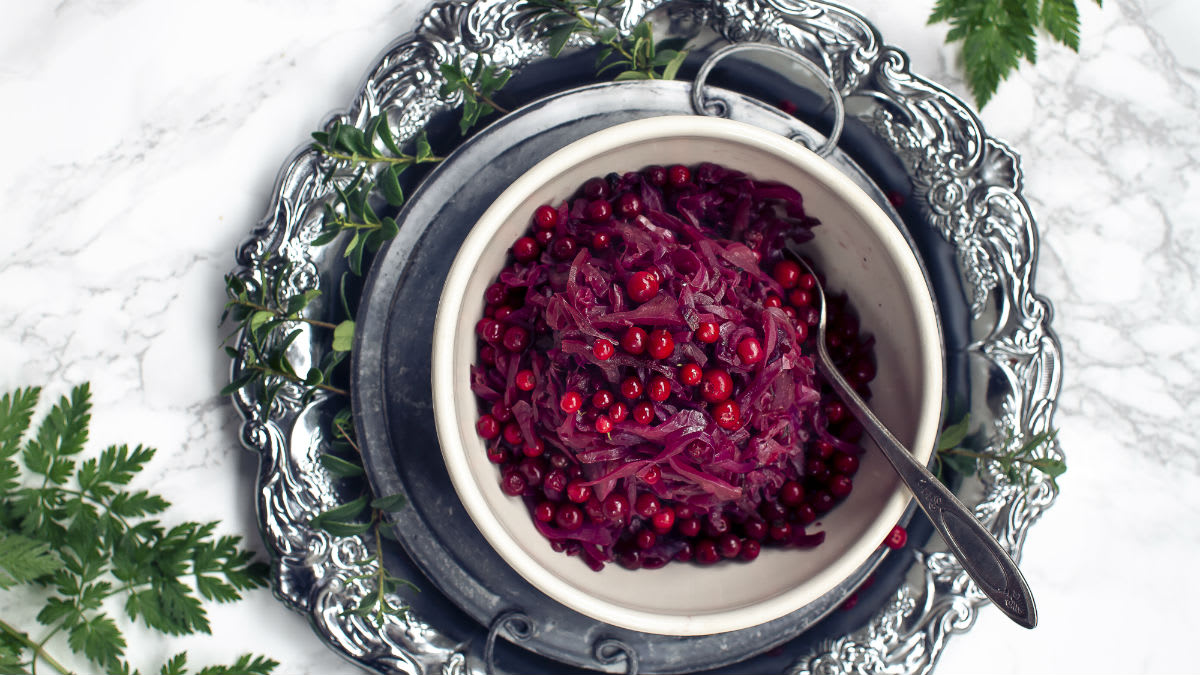 Punakapsas pohladega