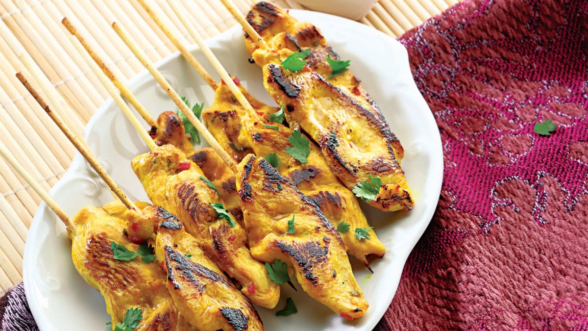 Tailandietiški vištienos iešmeliai