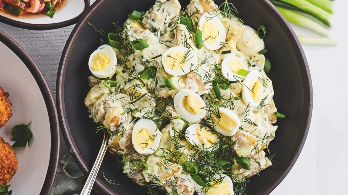 Gardie kartupeļu salāti