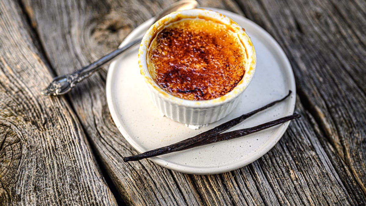 Apelsīnu brilē krēms