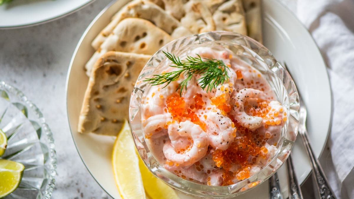 Skagenröra ehk Rootsi krevetisalat