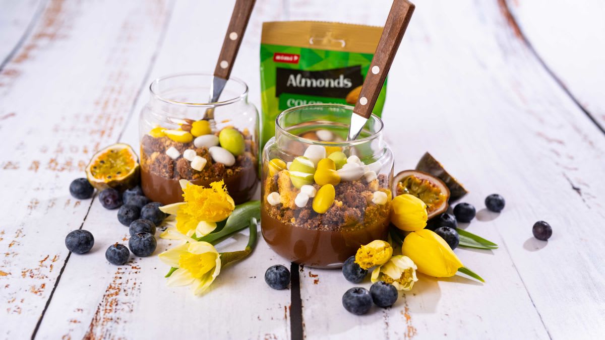 Lieldienu šokolādes deserts