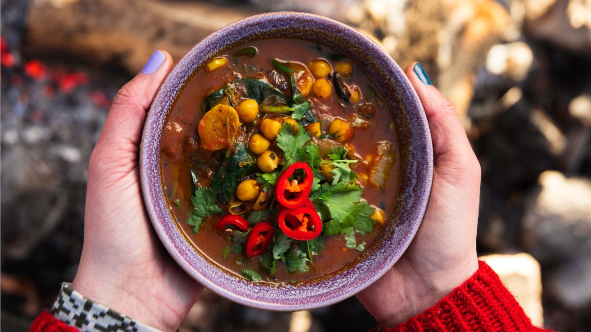 Kikerhernesupp karaskiga