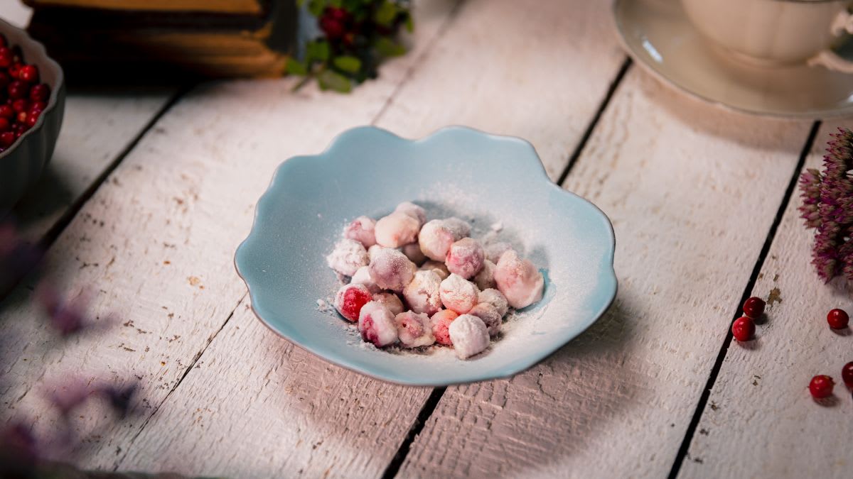 Suhkurdatud kuremarjad