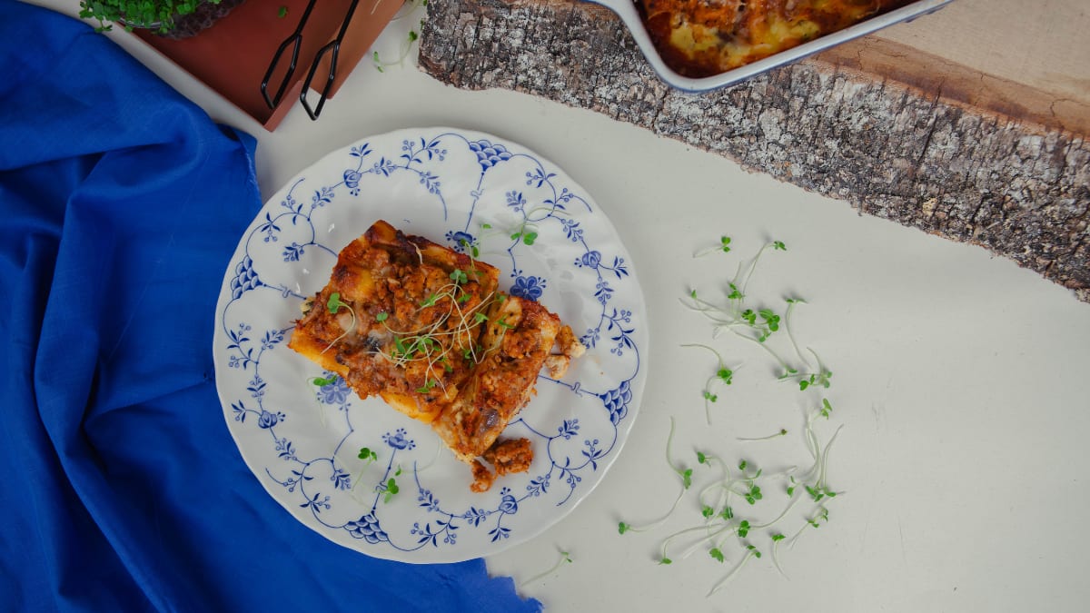 Cannelloni - pildīti makaroni ar maltu tītara gaļu